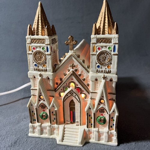 Vintage christmas village - christmas,