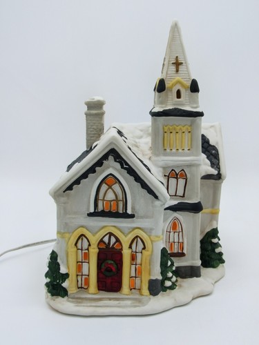 Village square porcelain - village,