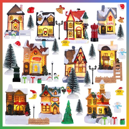Christmas village set - village,