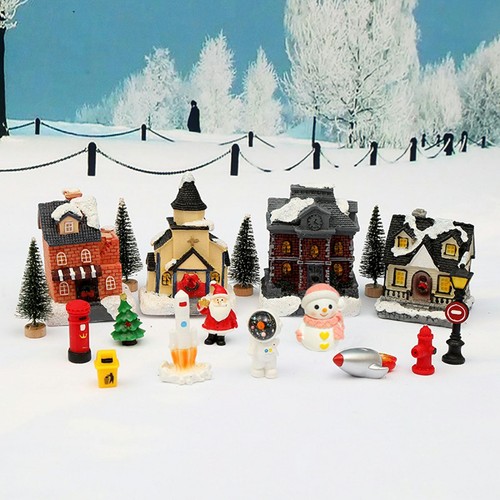 Christmas lighted house - lighted,