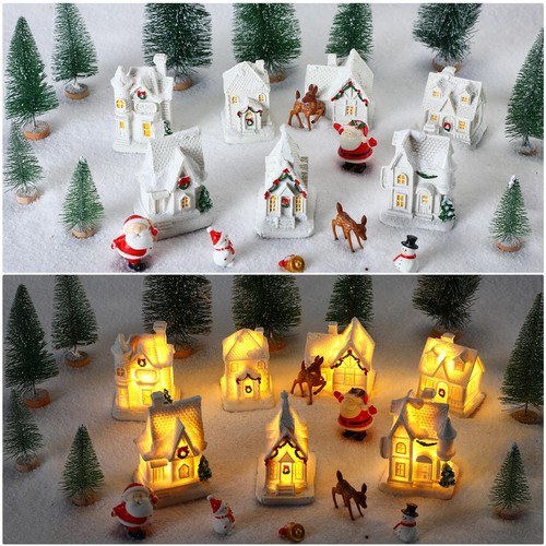 Poen led christmas village - poen,