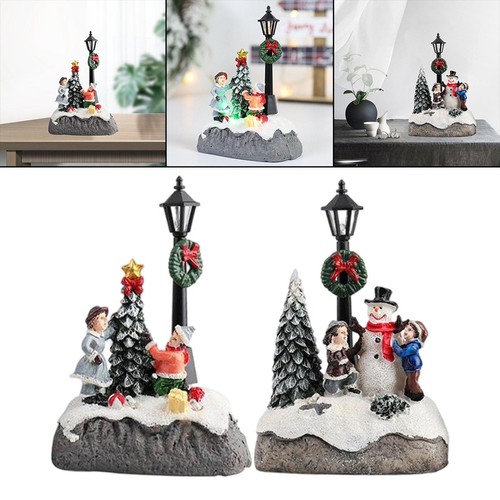 2pcs christmas village sets - village,