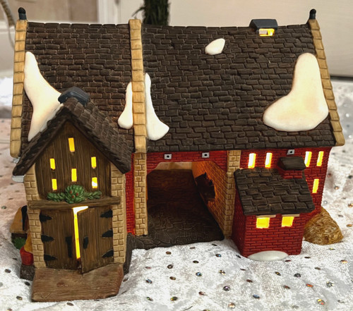 Dept dickens village - village, butter