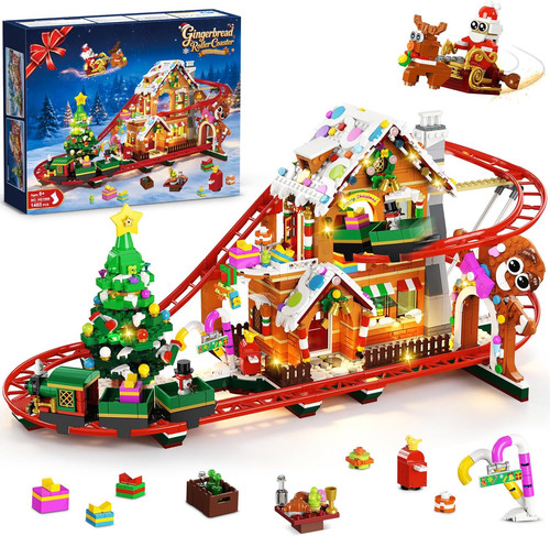 Christmas gingerbread house - christmas,