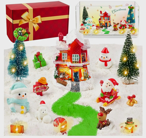 Christmas light craft - christmas, up