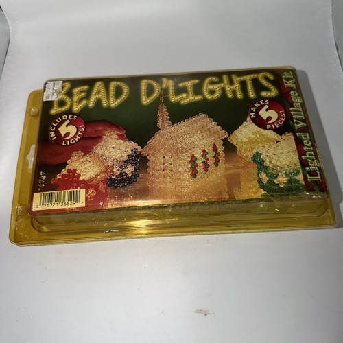 Bead lights lighted village - d'lights,