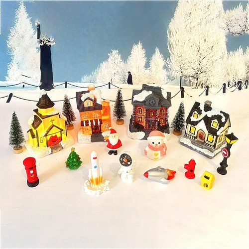 Christmas lighted house - christmas,