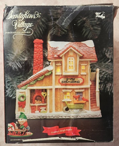 Santakins porcelain sleigh - santakins,