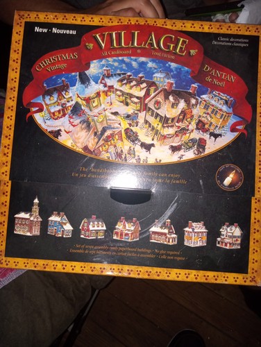 Christmas village kit - christmas,