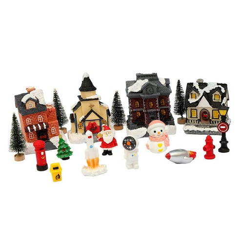 Christmas lighted house - lighted,